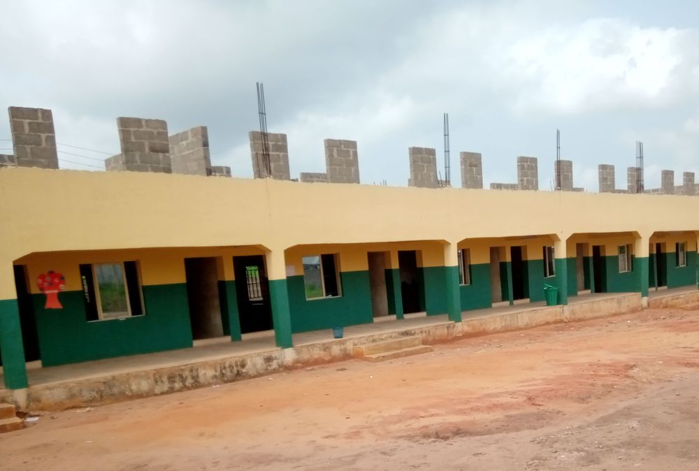 EXISTING SCHOOL AT OKPANAM,